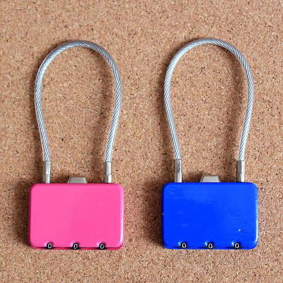 다용도 와이어 번호 자물쇠/잠금장치 여행가방자물쇠