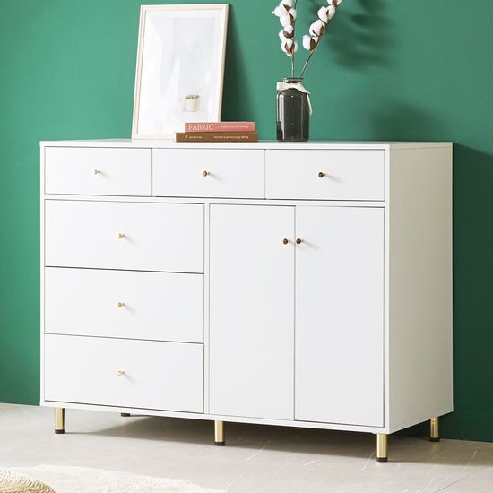 홈런 1200 4단 빅 와이드 서랍장 (착불)