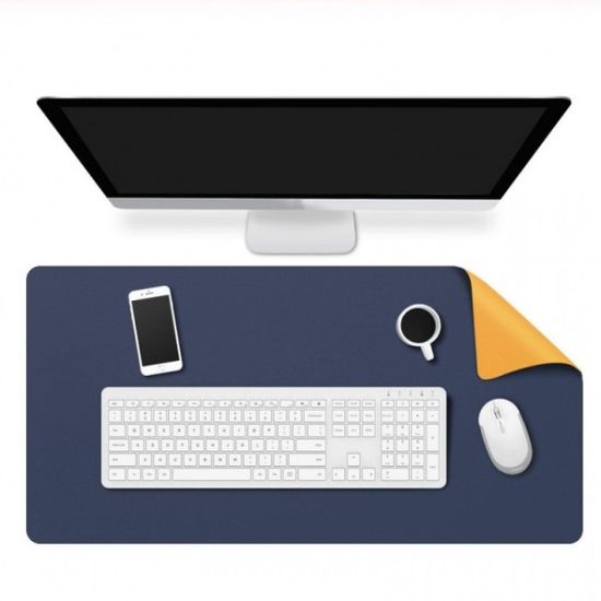 다용도 프리미엄 PU 가죽 양면 데스크 매트 800x400 