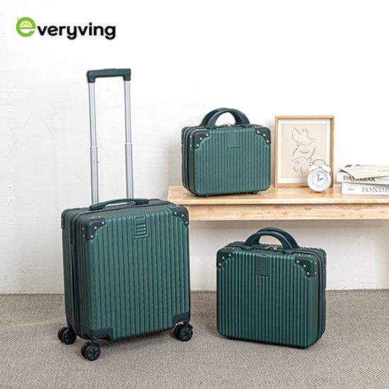 에브리빙 여행용 캐리어 그린 18인치