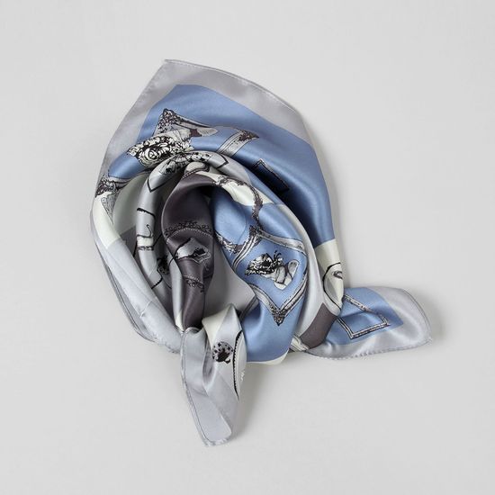 [베네]마드모아젤 실크 쁘띠 스카프 