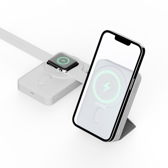 [코딩] 맥파워 맥세이프 무선 보조배터리 거치대 3in1