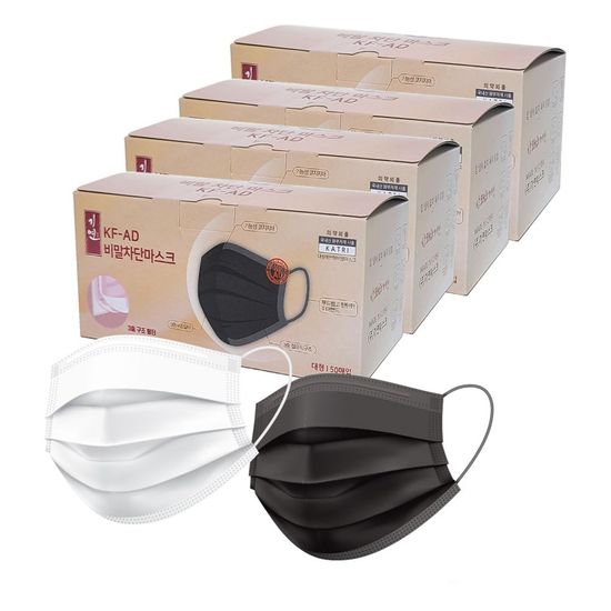 KFAD 기연 비말차단마스크 200매(50매X4팩)(WD1C24F)