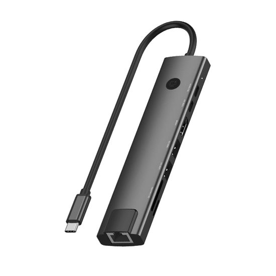 아이노트 8IN1 C타입 멀티 허브 화면잠금 CH63P