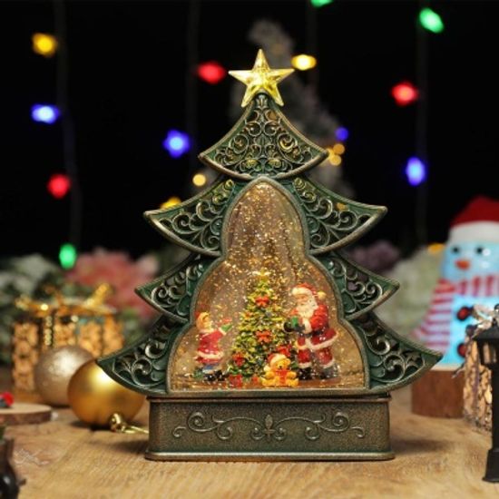 크리스마스 장식 소품 스노우볼 오르골 무드등