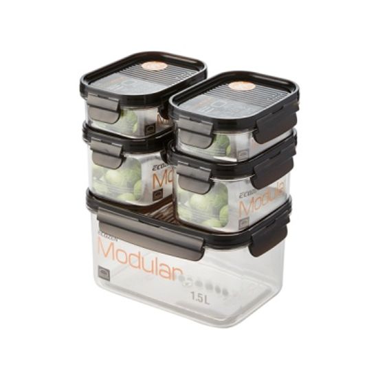 락앤락 비스프리 모듈러 기획 블록 2호 5개 세트