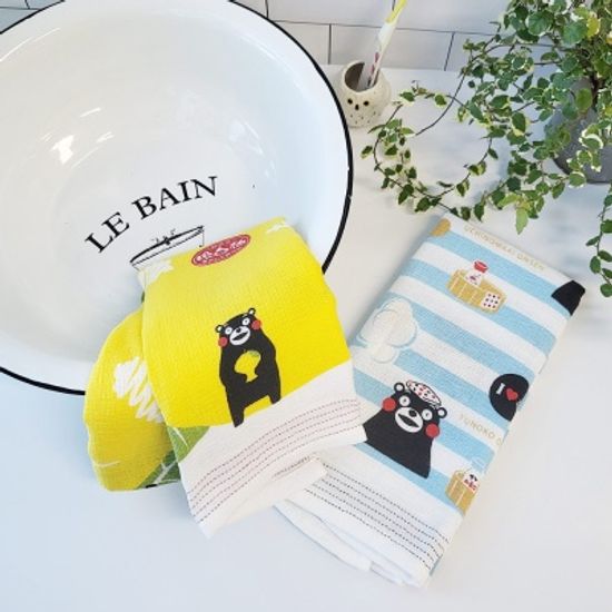 테누구이 다용도 타월 - 쿠마몬 구마모토 명물