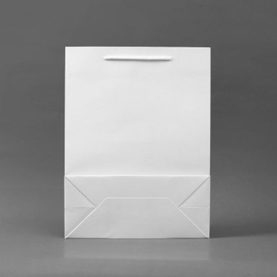 무지 세로형 쇼핑백 10p(13x19cm) (화이트) 종이백