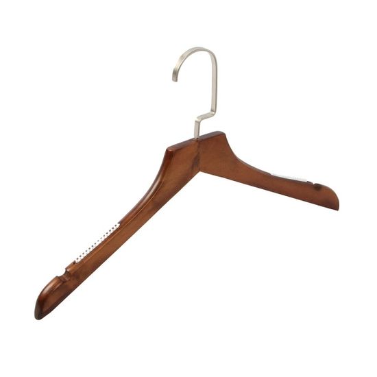 클래식 논슬립 원목옷걸이/슬림 여성용 나무옷걸이