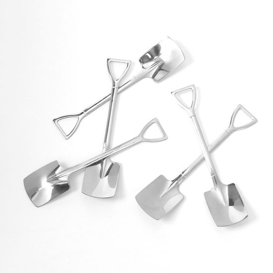 [쿠킹홈]와우카페 삽모양 티스푼 5p세트(네모)