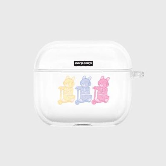 LETS GO COLORFUL BANA(에어팟3-클리어하드)