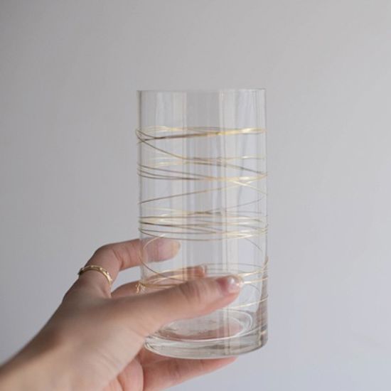 [디어먼트] 골드 와이어링 유리베이스