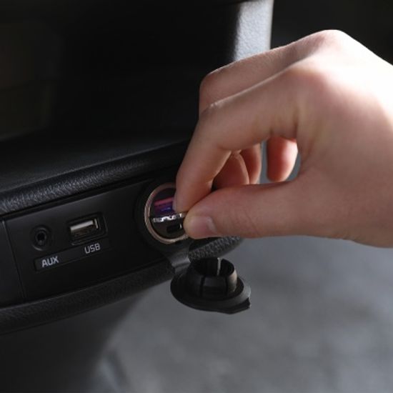 초미니 듀얼 시거잭 차량용 고속 충전기 USB-C/A