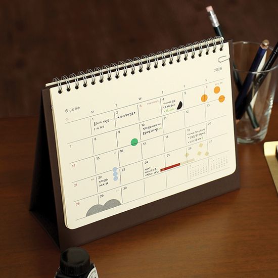 2026 애티튜드 데스크 캘린더