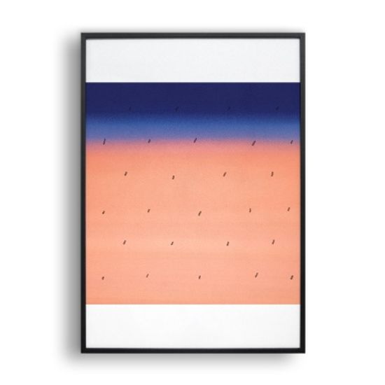 노을비 / 일러스트 액자