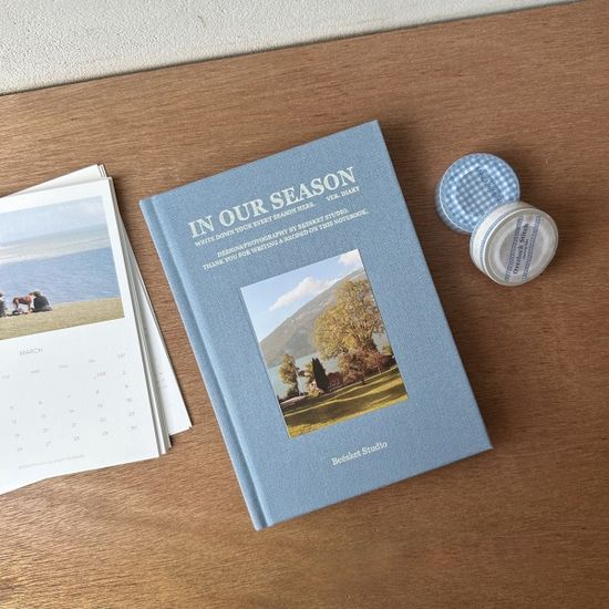 [만년 양장패브릭다이어리]프레젠트 다이어리(6color)