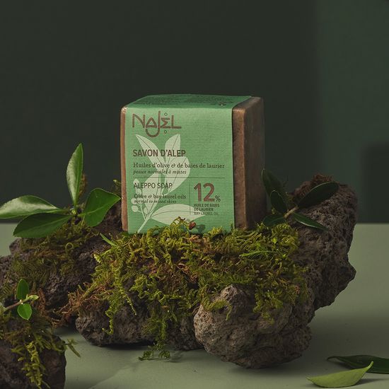 나젤 알레포비누 월계수오일12% 천연 클렌징 모공비누