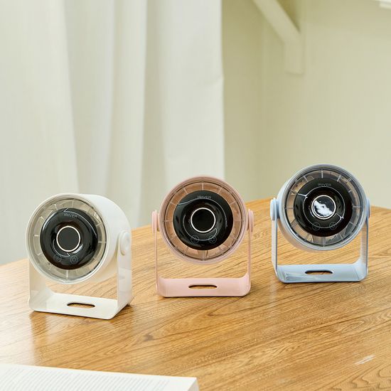 아이리버 저소음 탁상용 무선 선풍기 각도조절 미니팬