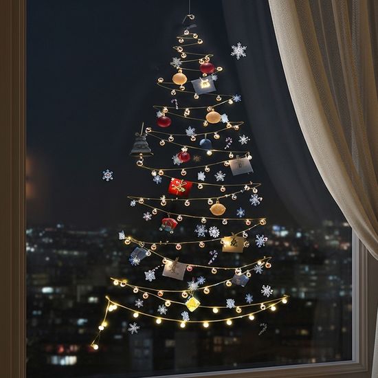  크리스마스 벽트리 100구 풀세트 LCL-TS01