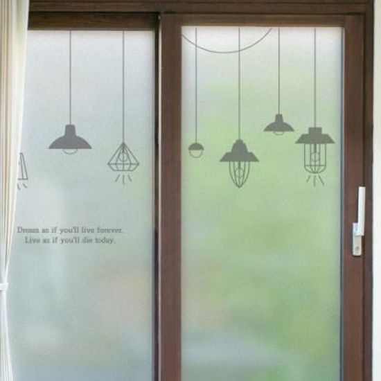 ij887_m-무점착유리시트_모던전등_유리문시트지