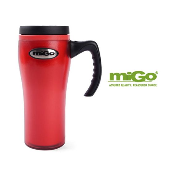 미고 셀마 이중 보온 보냉 텀블러 470ml - 코랄아이스