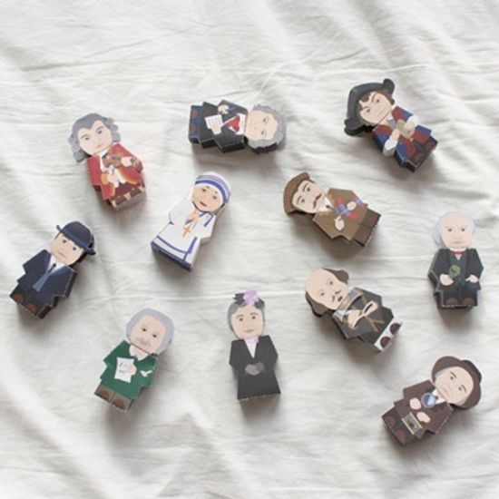 셰익스피어_세계인물페이퍼토이6탄