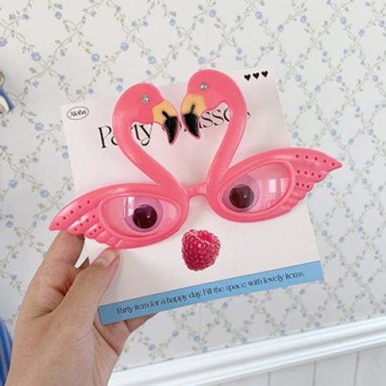 Coral Flamingo Glasses 코랄플라밍고안경