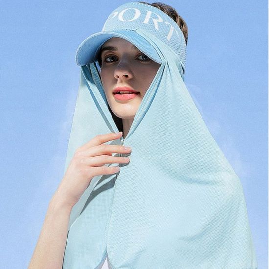 멀티 롱 햇빛가리개 쿨링 넥숄더 얼굴 자외선차단