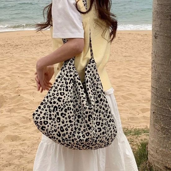 (가디언블루) 패턴에코백 숄더백 어깨가방(WFFO96X)