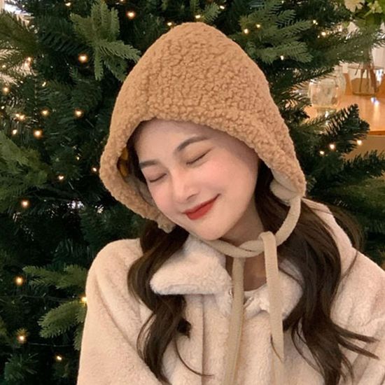 보넷 스트링 뽀글 양면모자 4color(WD2FC91)