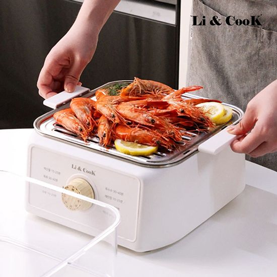 리앤쿡 노르딕2단 스텐304 찜기 멀티쿠커 LCYB-SM928H