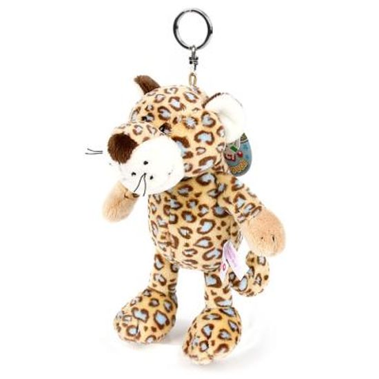 NICI 니키 코인 파우치 표범 키체인 18cm-89119