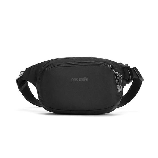 팩세이프 Vibe 100 Black 도난방지용 힙색 웨이스트백