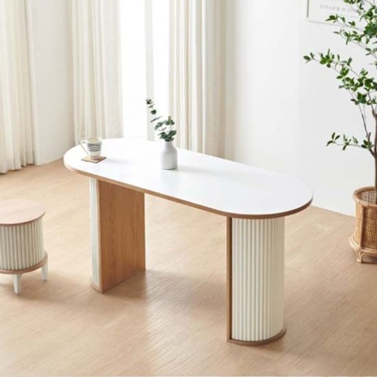 로마 반달 1300 양면 라운드 식탁