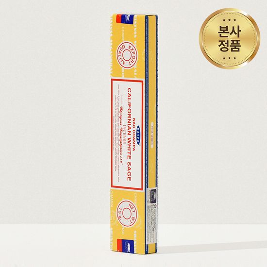 사티아 나그참파 화이트세이지 인센스 스틱 15g