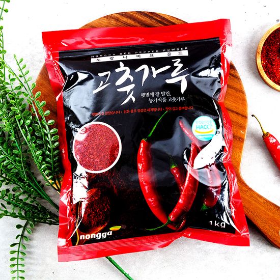 국산 고춧가루 1kg (경북 의성) 보통맛 고운용