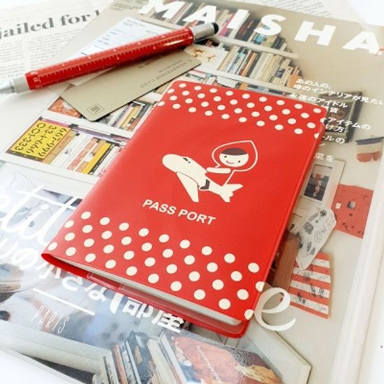 Decole 빨간망토 여권커버