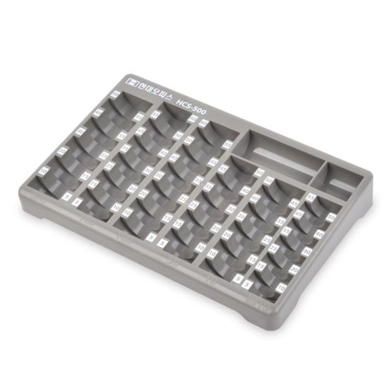 현대오피스 HCS-500 주화박스 수납 동전계수 주화계수