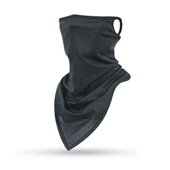 [젠웨어] 썸머 메쉬 귀걸이형 롱 멀티스카프(네이비)