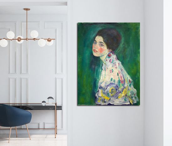 클림트 여인의 초상 명화 인테리어 그림 거실 액자