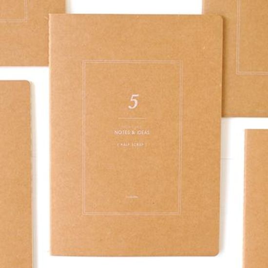 모노라이크 스티치 노트 A5 [HALF SCRAP]