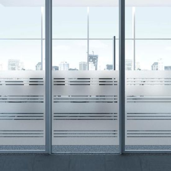 창문 유리창 컷팅안개시트지 크로스스트라이프04 M-A