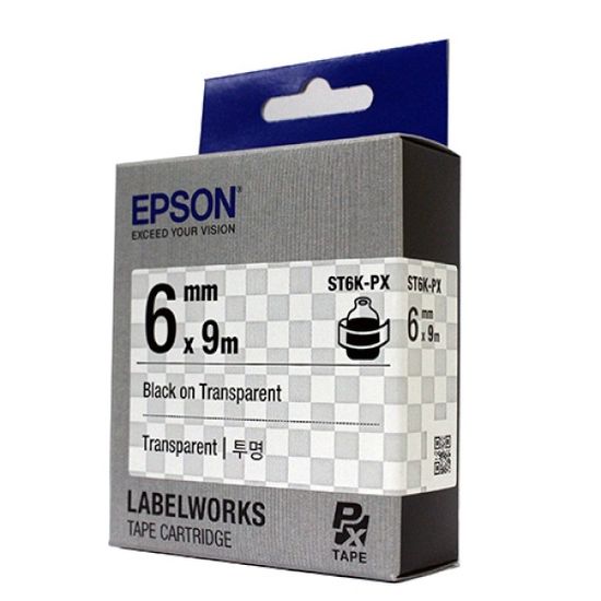 EPSON 정품 라벨테이프 ST6K-PX