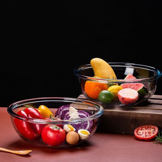 내열유리 믹싱볼 2P세트 (직경:2327cm)