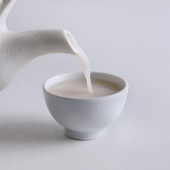 늘 다복 백자 국산 도자기 술잔 5인치 7.5cm 중 60ml