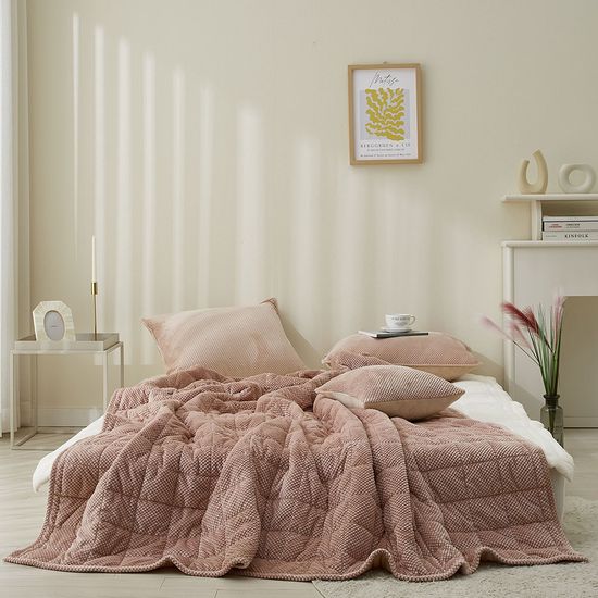 [국내생산]고밀도 극세사 차렵이불 골라담기 4color