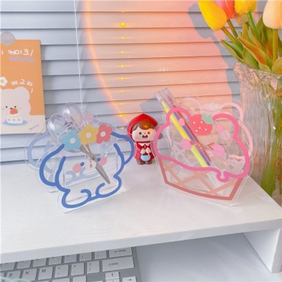 야미냐미 아크릴 펜꽂이 펜홀더 연필꽂이 6TYPE