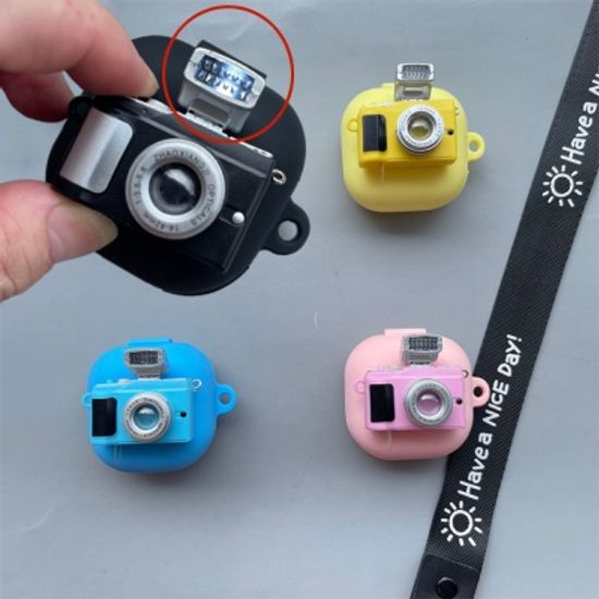 갤럭시 버즈2 프로 라이브 카메라 플래쉬 젤리 케이스