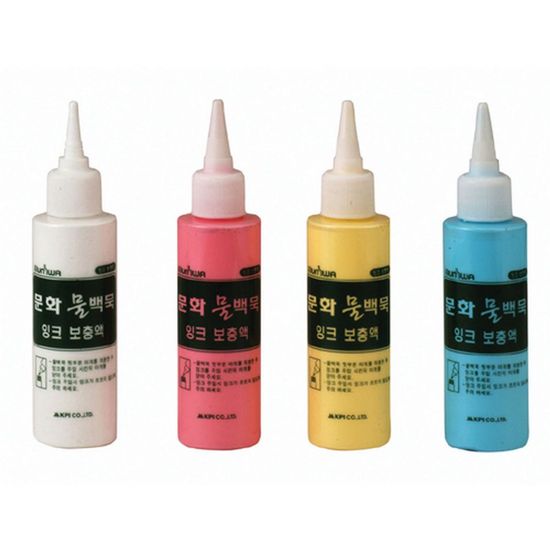 물백묵 리필(백색/100ml/문화)(W03658D)