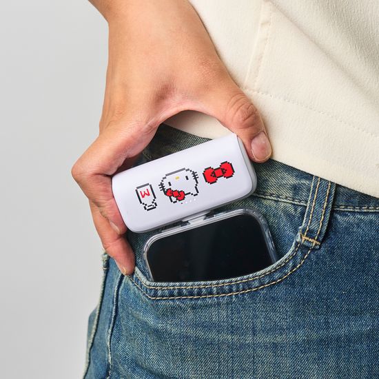 산리오캐릭터즈 PD 20W 고속충전 도킹형 보조배터리 